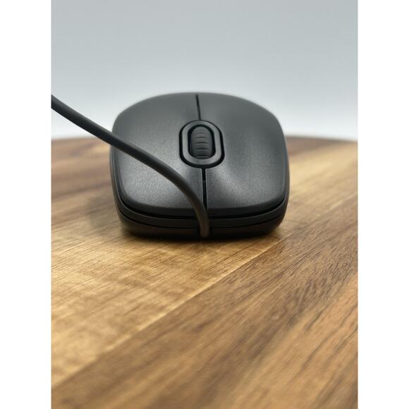 Logitech B100 Mouse USB Wired Optical Ambidextrous Black PC Laptop Desktop New - Picture 9 of 10